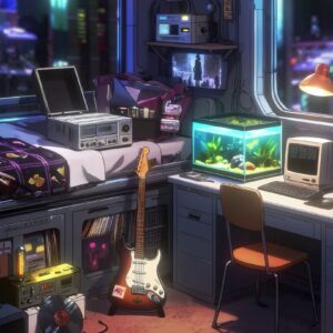 Retro Future Tokyo Room | ノスタルジー × サイバーパンク